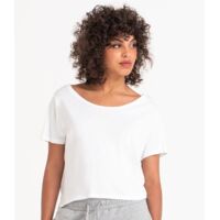 Ecologie Ladies Daintree EcoViscose Cropped T-Shirt Thumbnail