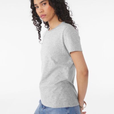 Women's Relaxed Heather Jersey Short Sleeve Tee Thumbnail