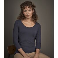 Tee Jays Ladies Stretch 3/4 Sleeve T-Shirt Thumbnail