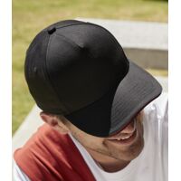 Beechfield EarthAware® Classic Organic Cotton 5 Panel Sandwich Peak Cap Thumbnail