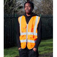 Warrior Hi-Vis Executive Waistcoat Thumbnail
