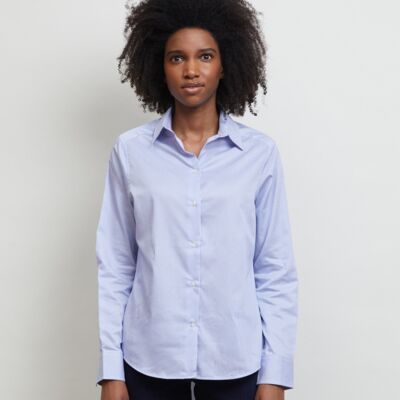 NEOBLU Ladies Baptiste Striped Long Sleeve Shirt Thumbnail