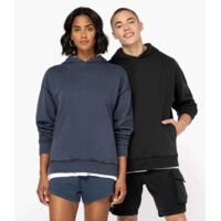 Native Spirit Unisex Washed Effect Oversized Hooded Sweatshirt Thumbnail