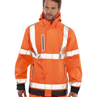 Heavy-duty prism PU safe and dry jacket with recycled backing Thumbnail