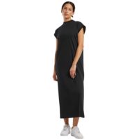 Women’s long extended shoulder dress Thumbnail