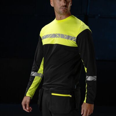 7002 T-SHIRT LONG SLEEVE7002 T-SHIRT LONG SLEEVE 9910-VIZ Thumbnail