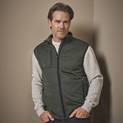 Stretch fleece bodywarmer (9104) Thumbnail