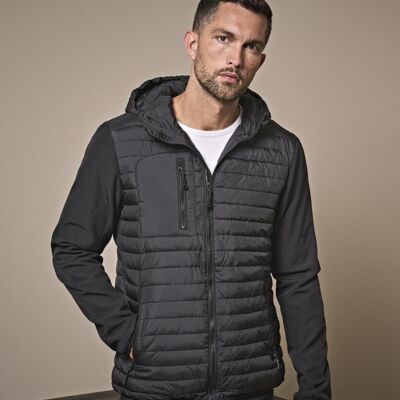 Hooded crossover jacket (9628) Thumbnail