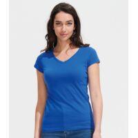 SOL'S Ladies Moon V Neck T-Shirt Thumbnail