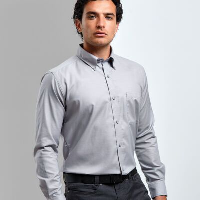 Premier Signature Long Sleeve Oxford Shirt Thumbnail
