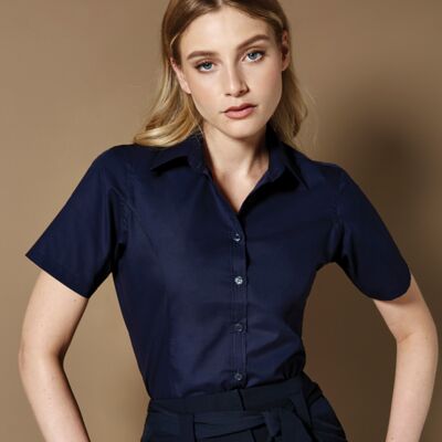 Kustom Kit Ladies Short Sleeve Tailored Business Shirt Thumbnail
