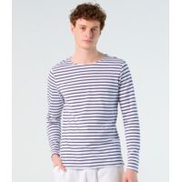 SOL'S Marine Long Sleeve Striped T-Shirt Thumbnail