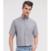 Russell Collection Short Sleeve Easy Care Oxford Shirt Thumbnail