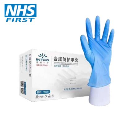 Synthetic Vinyl Disposable Gloves (100 Gloves / Box) Thumbnail