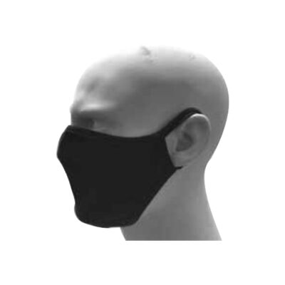CVC 60/40  Sports Style face mask  (Loop over ears) (Adult) Thumbnail