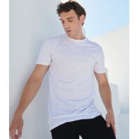 SF Men Longline Dipped Hem T-Shirt Thumbnail