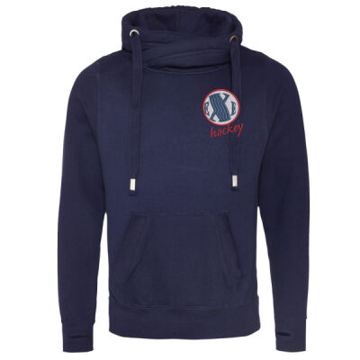 Exe Hockey Cross Neck Hoody  Thumbnail