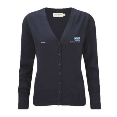 NHS Logo Cardigan  - with Name, Dept & Hospital Thumbnail