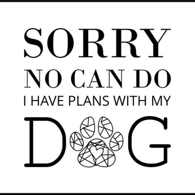 sorry   plans with my dog Thumbnail