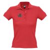 SOL'S Ladies People Cotton Piqué Polo Shirt Thumbnail