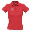 SOL'S Ladies People Cotton Piqué Polo Shirt Thumbnail