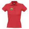 SOL'S Ladies People Cotton Piqué Polo Shirt Thumbnail